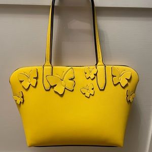 Sunshine yellow handbag/tote - perfect for summer